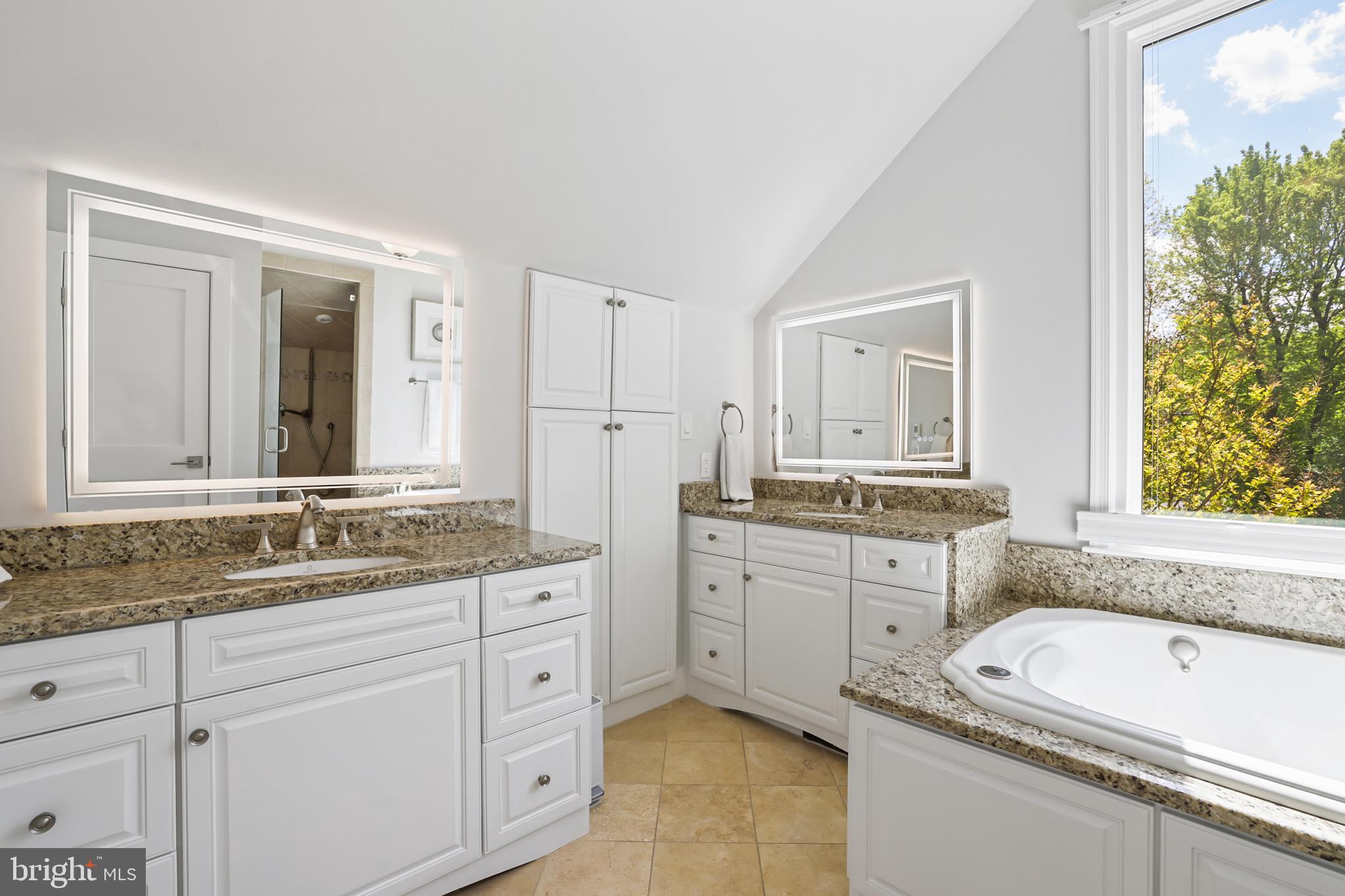 1610 Autumnwood Drive Reston, VA 20194 - Photo 20 of 55 Updated primary bath with heated tile flooring