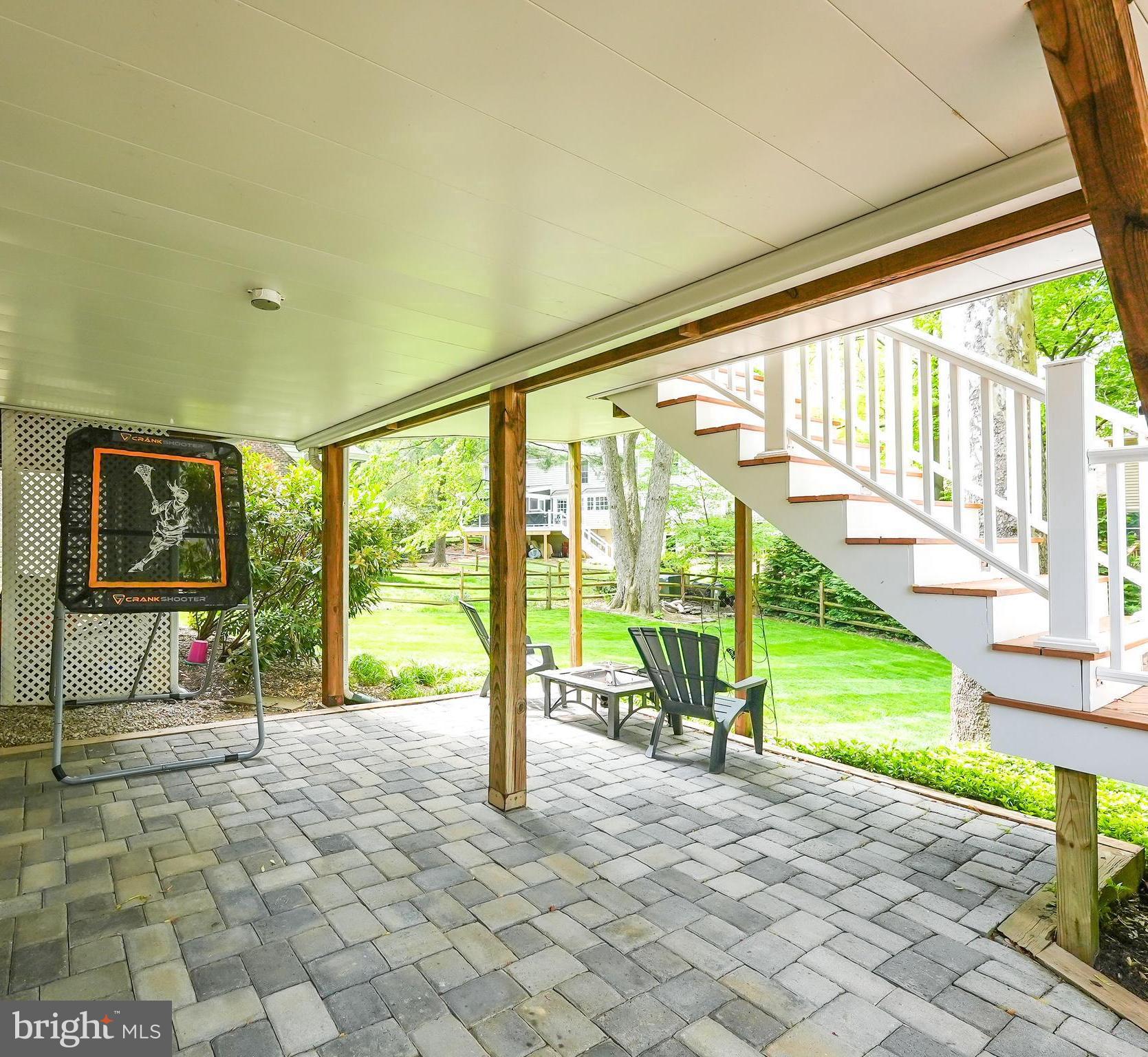 1610 Autumnwood Drive Reston, VA 20194 - Photo 48 of 55 Lower-level patio with stay-dry system under porch