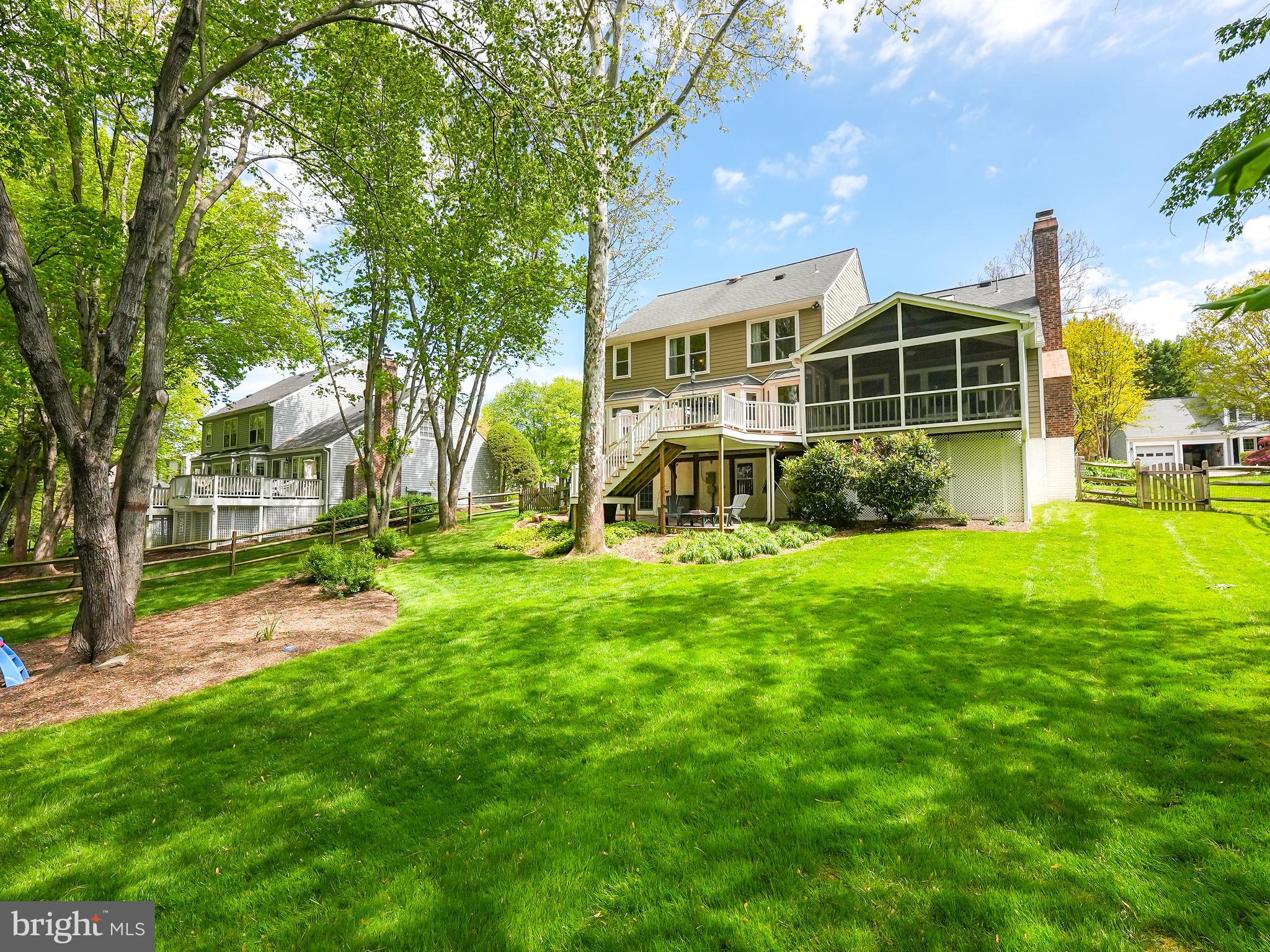 1610 Autumnwood Drive Reston, VA 20194 - Photo 50 of 55 Beautifully landscaped rear yard
