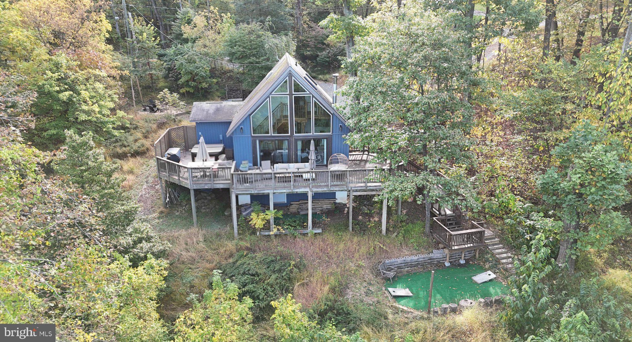 1614 High Top Road Linden, VA 22642 - Photo 22 of 25 Charming blue retreat in nature's embrace.