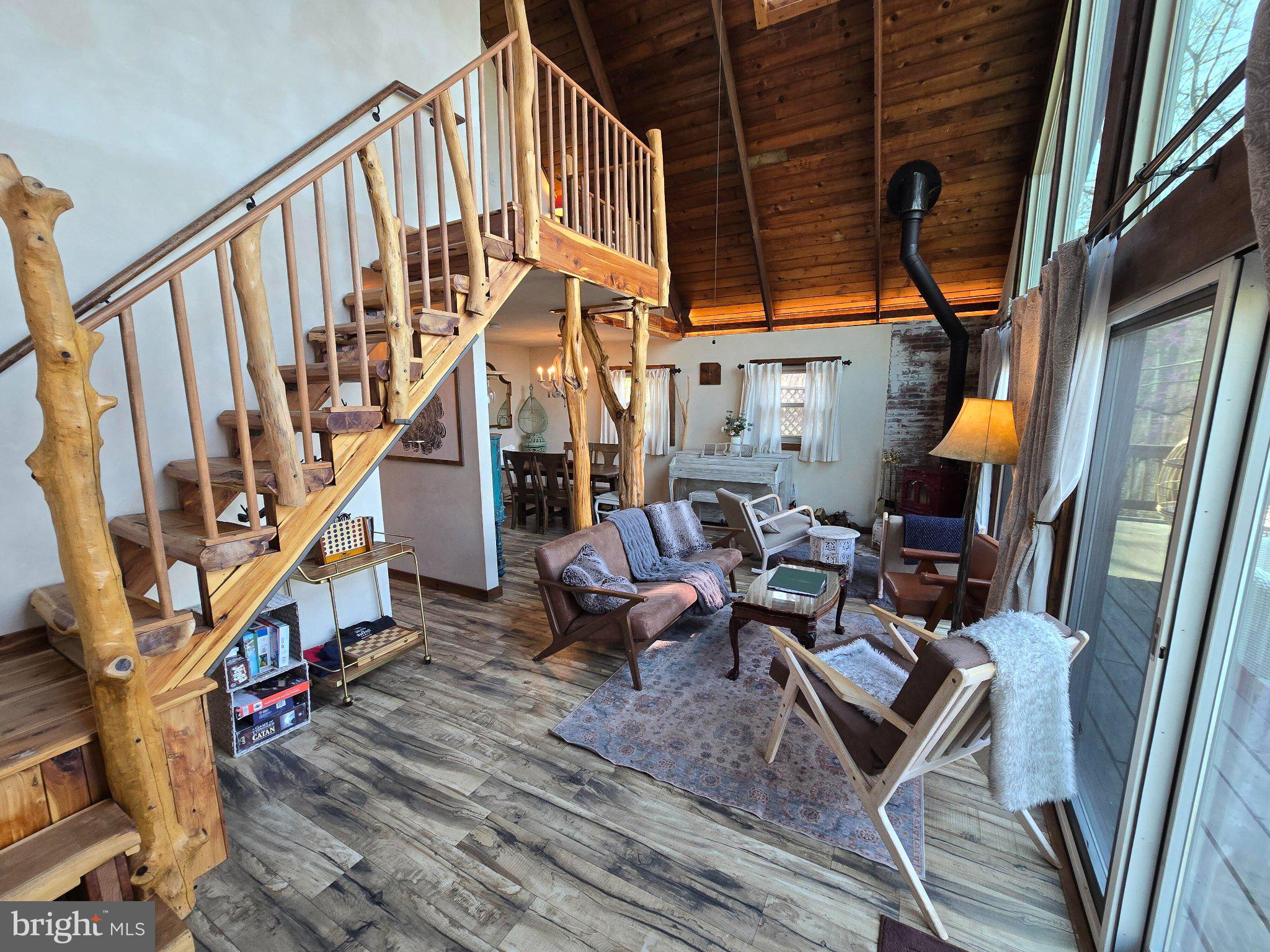 1614 High Top Road Linden, VA 22642 - Photo 5 of 25 Charming cabin with rustic elegance.