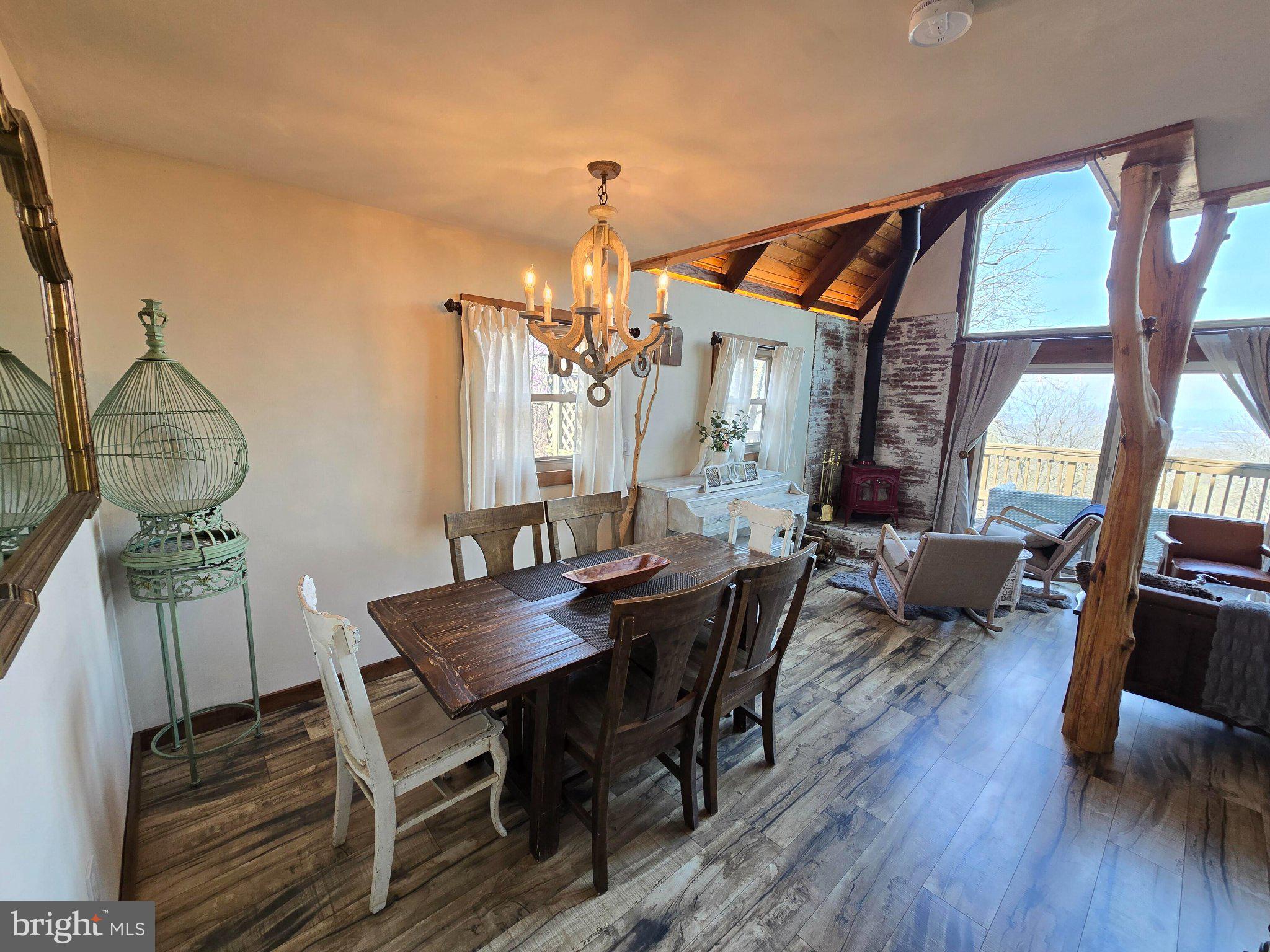 1614 High Top Road Linden, VA 22642 - Photo 6 of 25 Charming dining space with rustic flair.