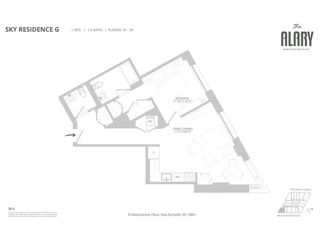 $3,750 | 33 Westchester Place, Unit 17G, New Rochelle, NY 10801