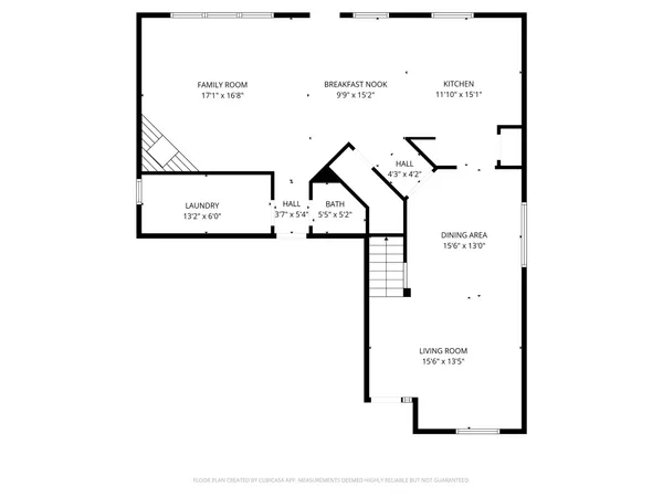 a picture of floor plan