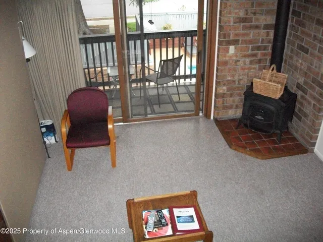 a room with furniture