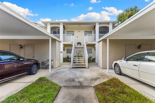 a view of a house with a garage