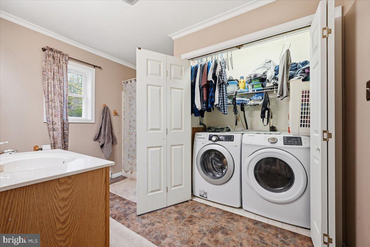30 Freedom Street Hazleton, PA 18202 - Photo 54 of 84 Charming laundry nook with style.