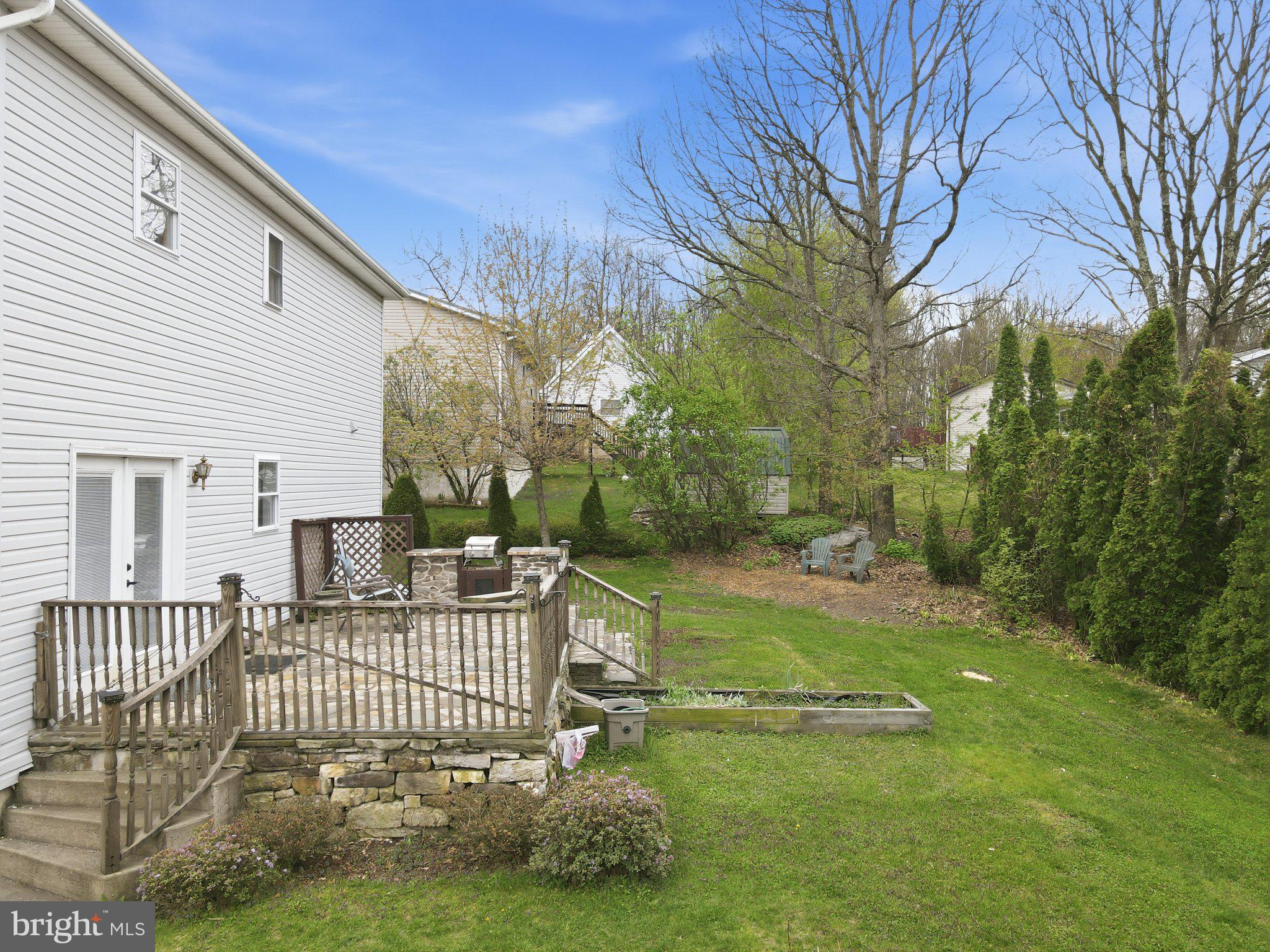 30 Freedom Street Hazleton, PA 18202 - Photo 71 of 84 Spacious backyard retreat with deck.