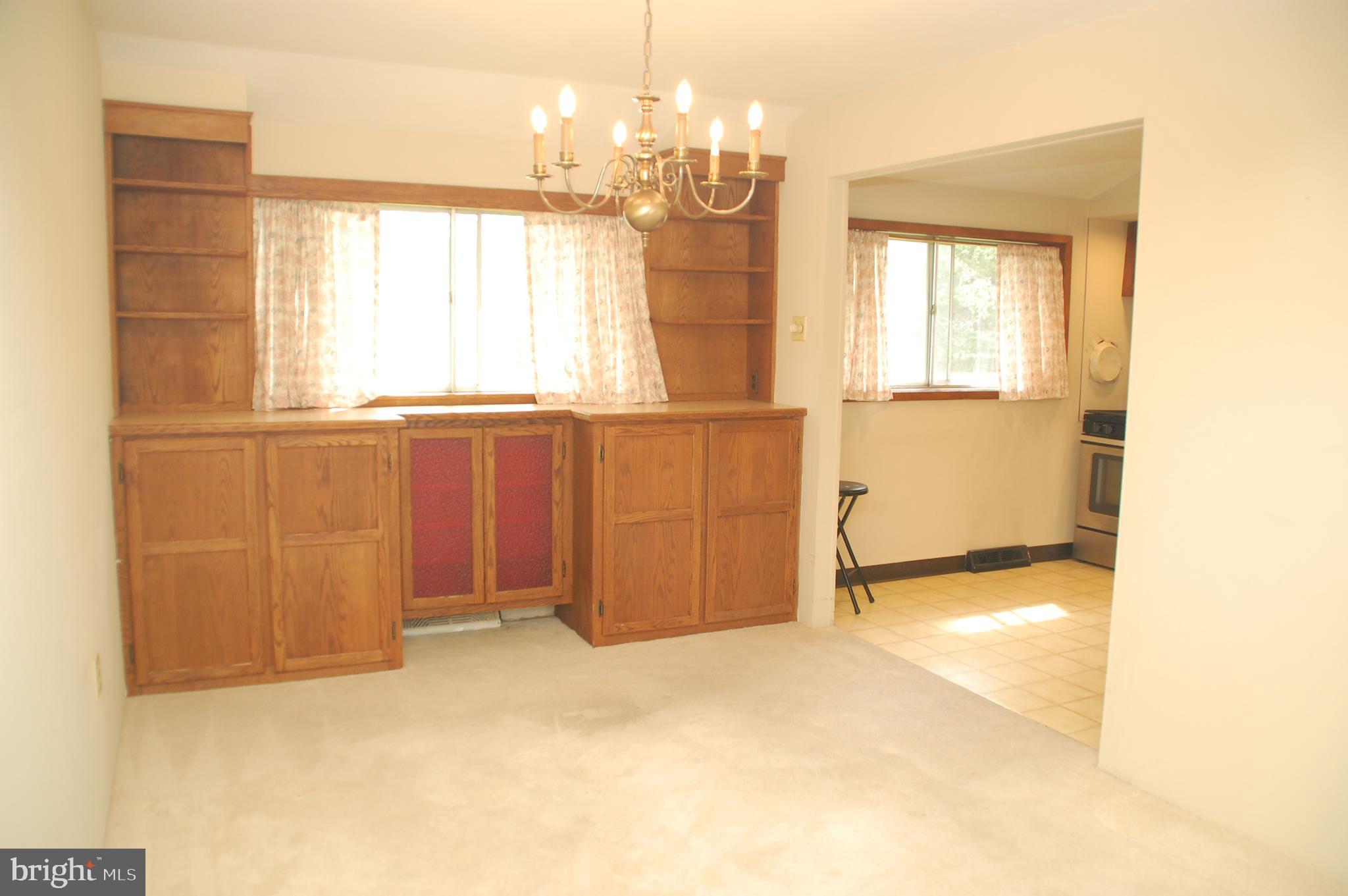 1366 Nevarc Road Warminster, PA 18974 - Photo 9 of 39 The Dining Room has built-in shelves and cabinets.
