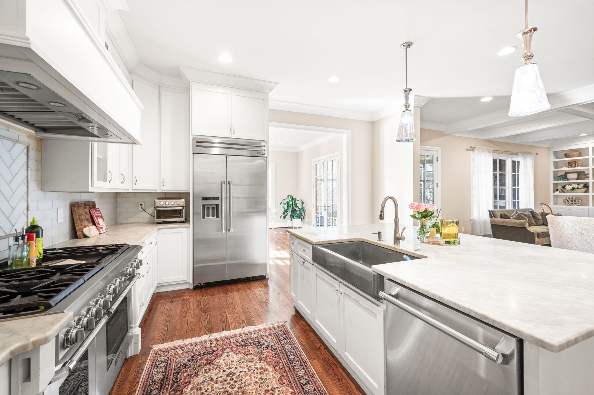3509 Trimble Road Nashville, TN 37215 - Photo 30 of 80 a kitchen with a sink stove and refrigerator