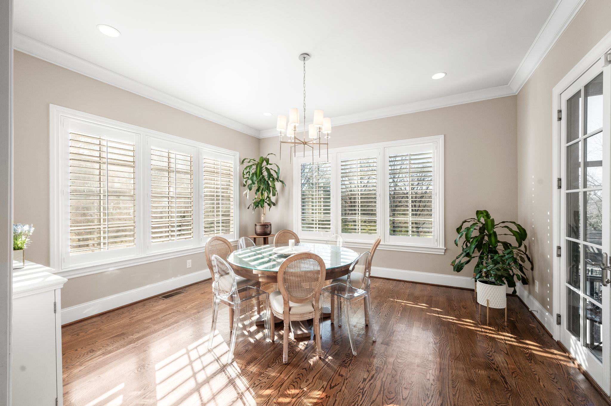 3509 Trimble Road Nashville, TN 37215 - Photo 34 of 80 a dining room with furniture window and wooden floor