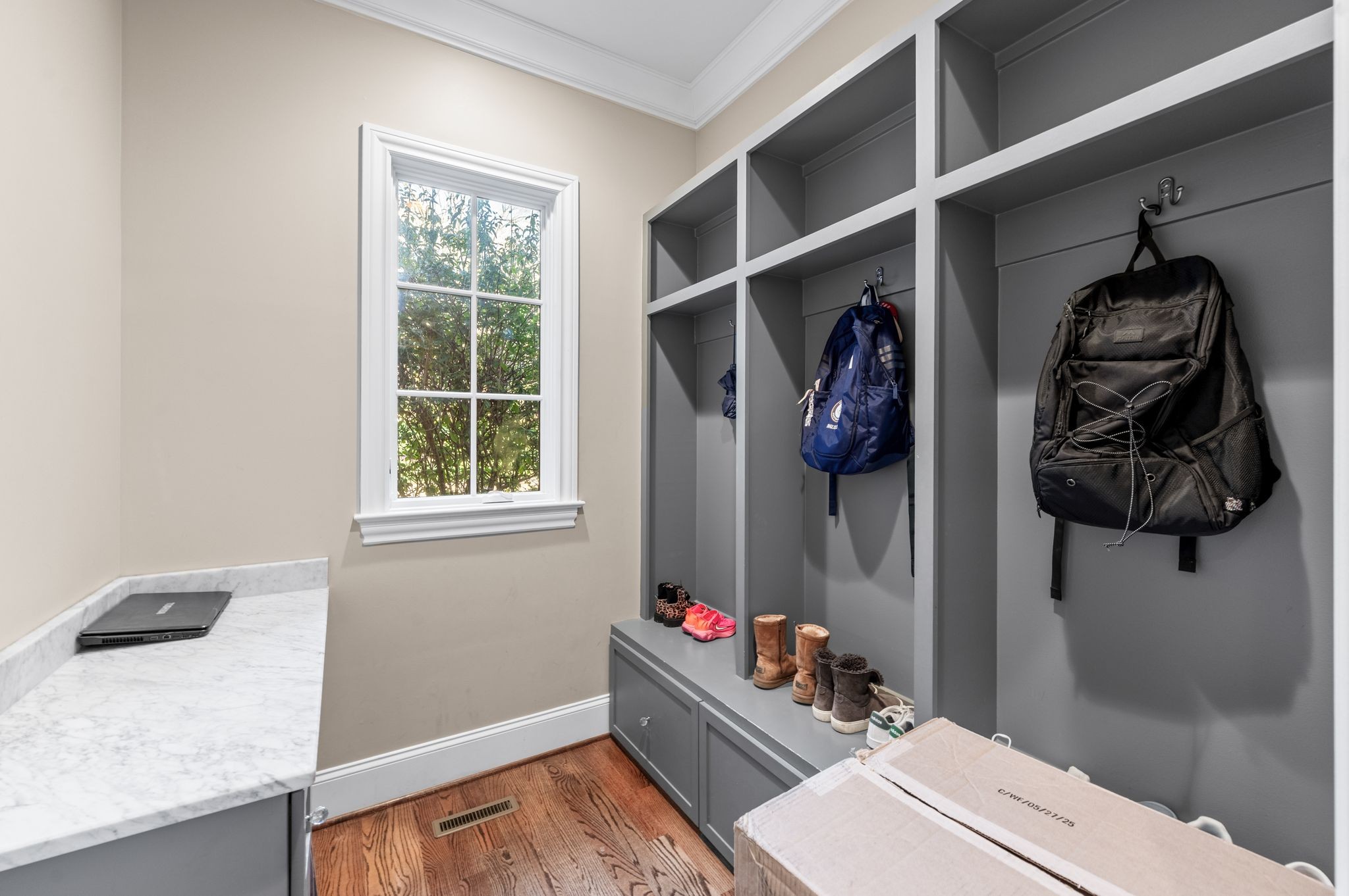 3509 Trimble Road Nashville, TN 37215 - Photo 47 of 80 a room with a book shelf and a window