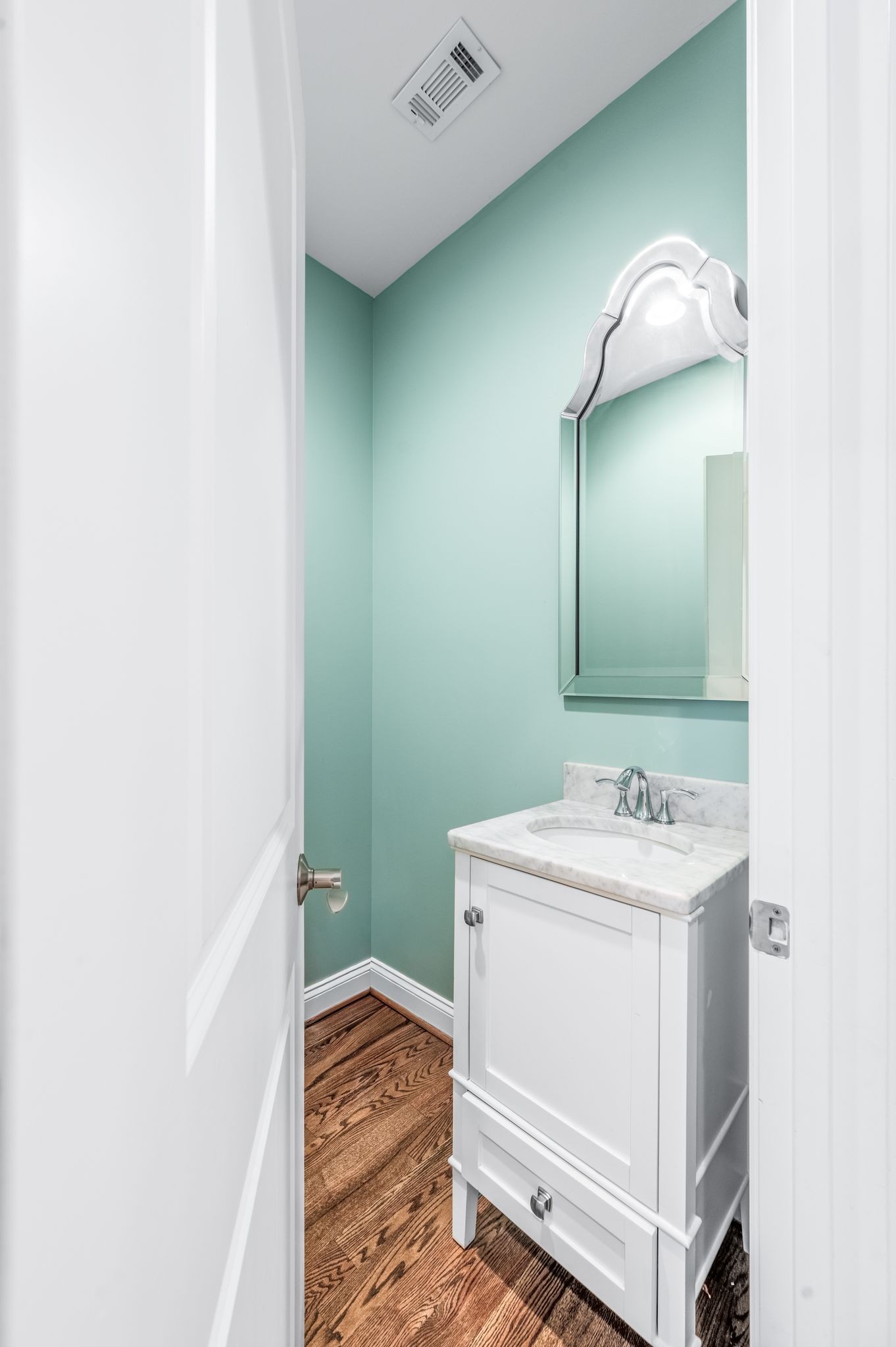 3509 Trimble Road Nashville, TN 37215 - Photo 65 of 80 a bathroom with a sink and a mirror
