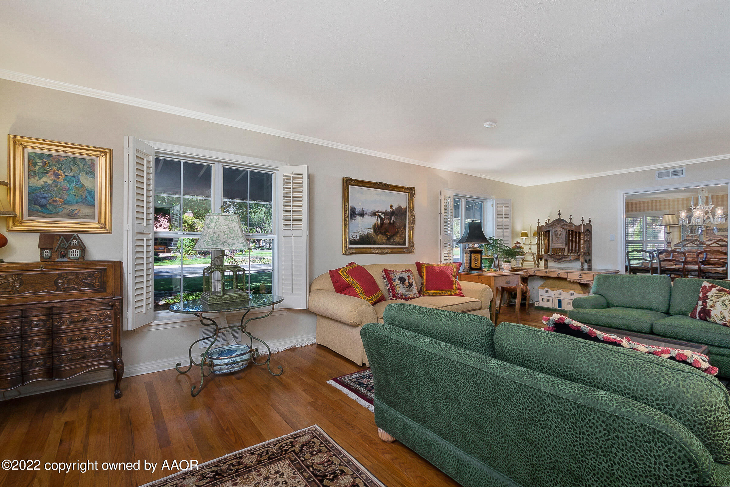 1601 South Austin Street Amarillo, TX 79102 - Photo 9 of 46 a living room with furniture and a fireplace
