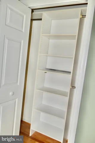 a view of walk in closet