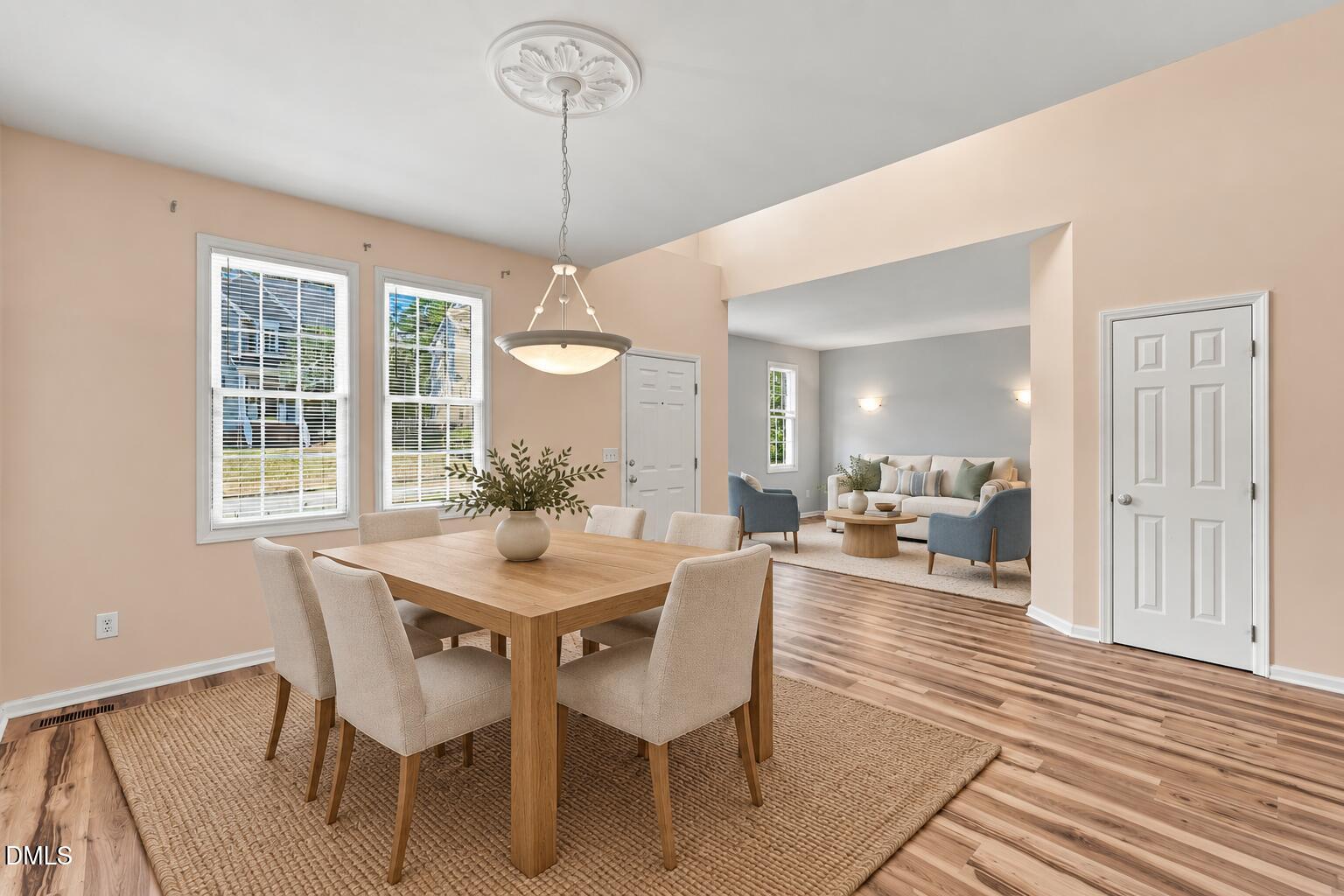 13112 Elmleaf Court Raleigh, NC 27614 - Photo 6 of 48 Dining Room - Virtually Staged