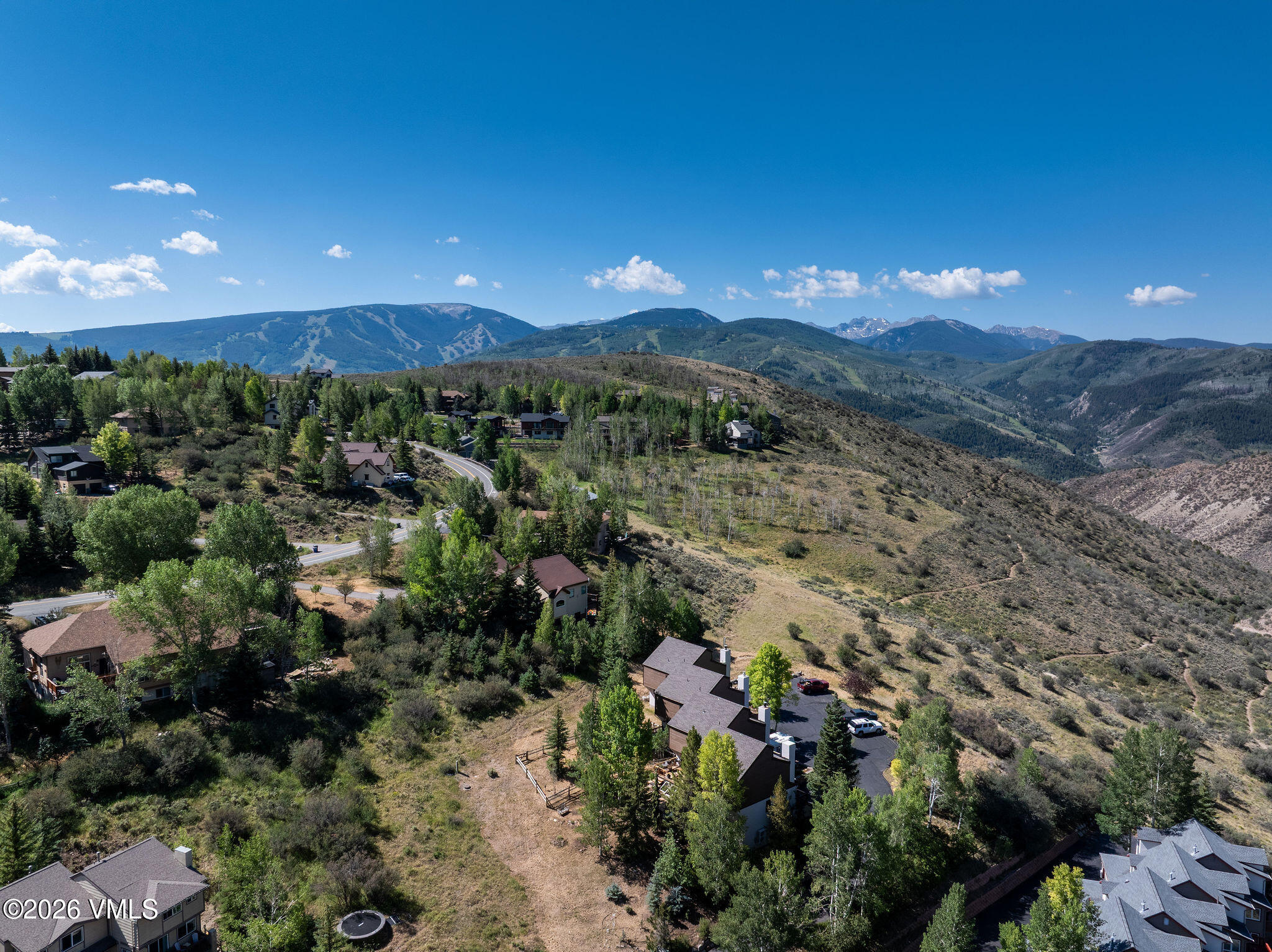 2481 Draw Spur, Unit 1 Avon, CO 81620 - Photo 22 of 22 2607_draw_spur_1_aerial_d