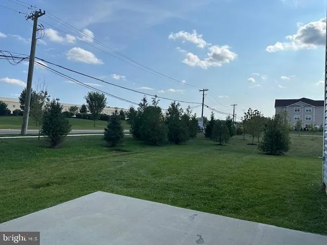 a view of a green field