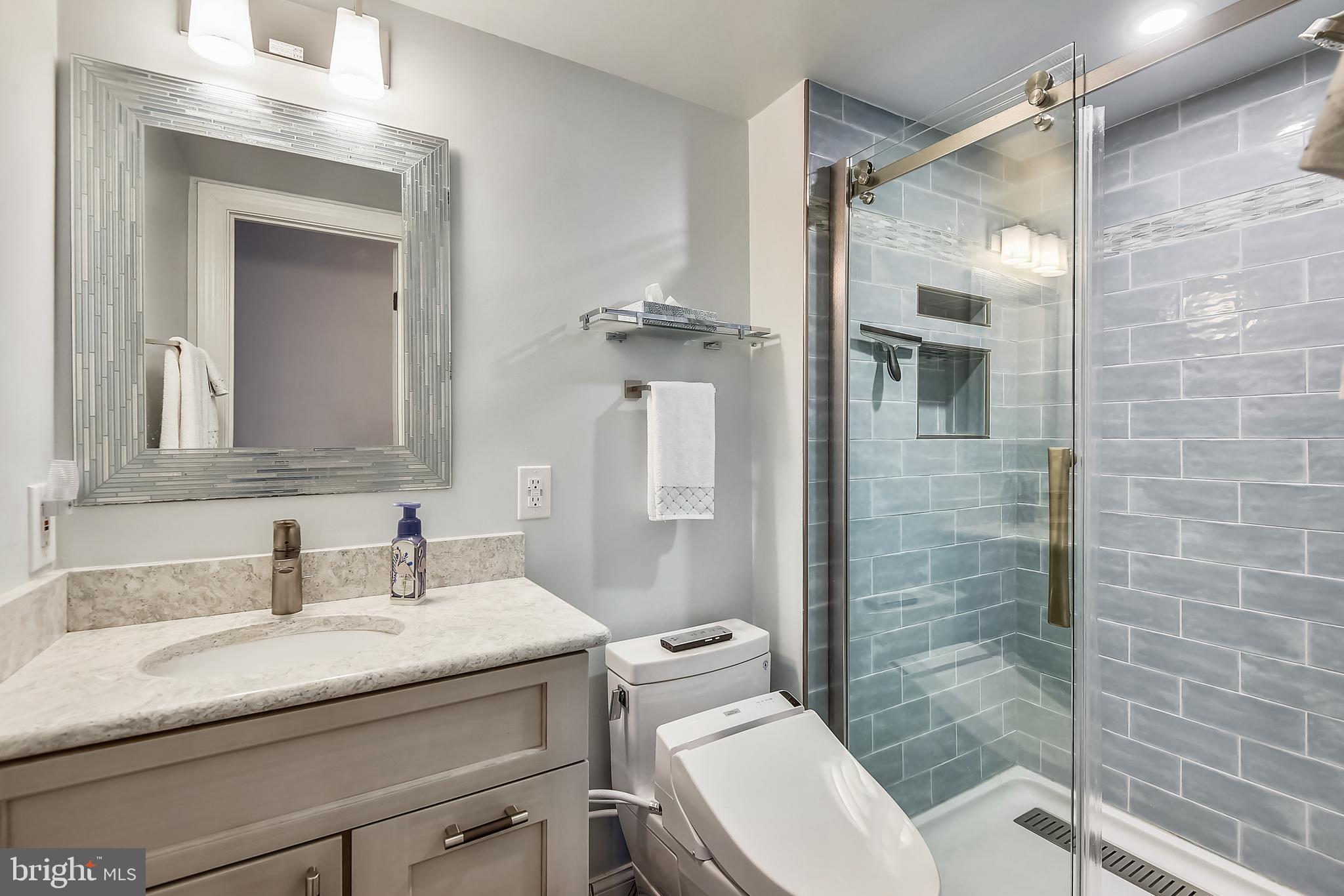 2871 Hideaway Road Fairfax, VA 22031 - Photo 54 of 75 Lower level bath with Toto toilet