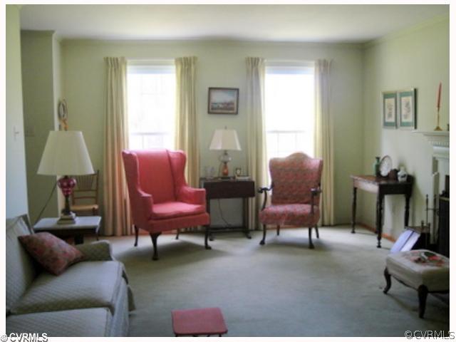 Living Room - Wood Floors, Fireplace
