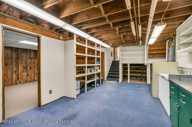 11 Charleston Spring Road Millstone Township, NJ 08510 - Photo 36 of 49 Basement w/ Storage and Cabinets