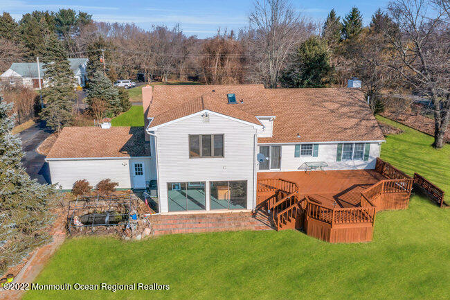 11 Charleston Spring Road Millstone Township, NJ 08510 - Photo 41 of 49 Back View of House