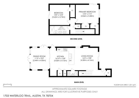 $525,000 | 1703 Waterloo Trail, Unit B, Austin, TX 78704