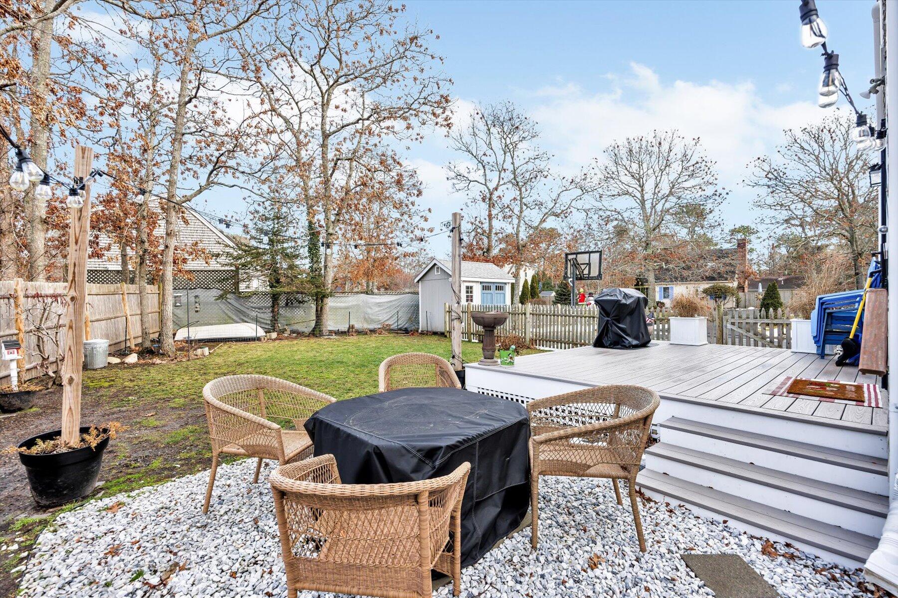 39 Papnomett Road Mashpee, MA 02649 - Photo 24 of 34 a outdoor space with furniture