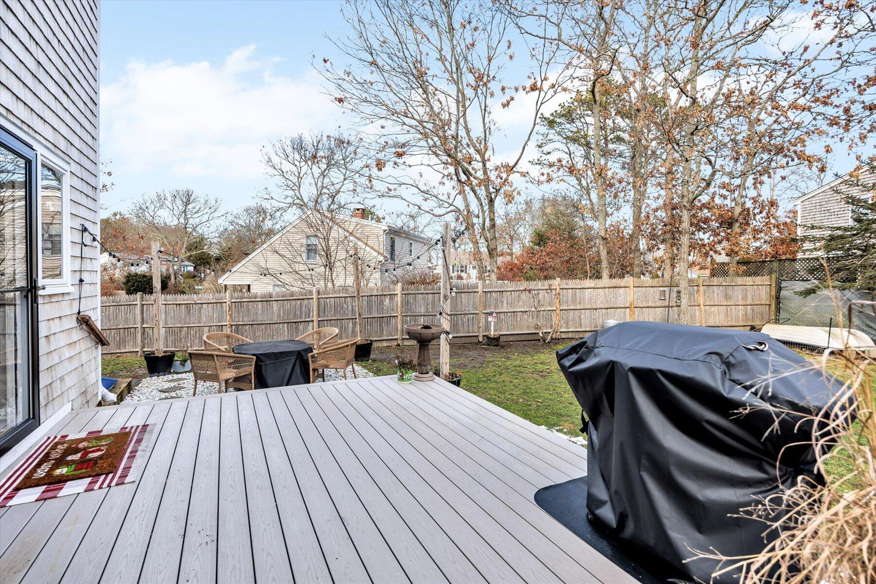 39 Papnomett Road Mashpee, MA 02649 - Photo 29 of 34 a view of roof deck with patio