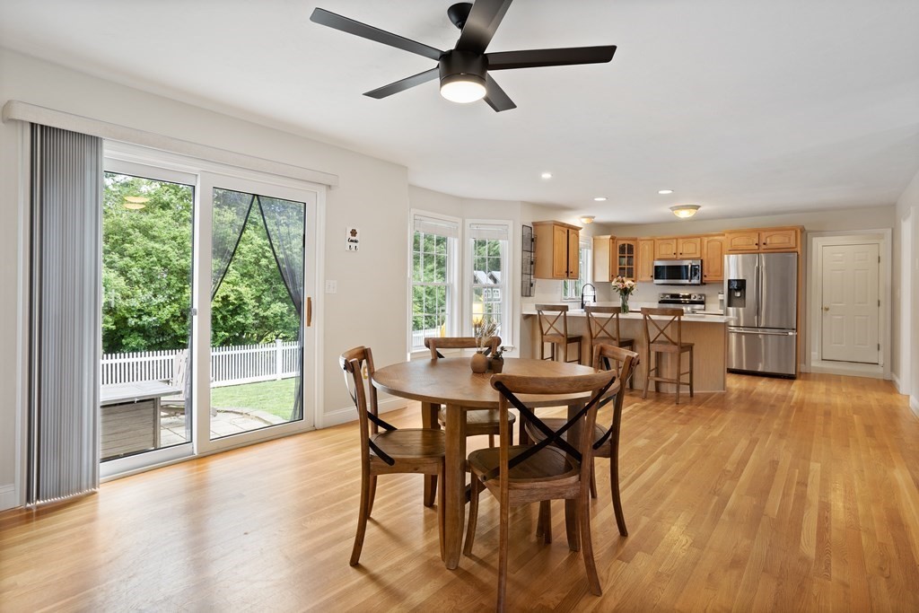 1 Sarah Lane Maynard, MA 01754 - Photo 8 of 40 a view of a dining room with furniture window and wooden floor