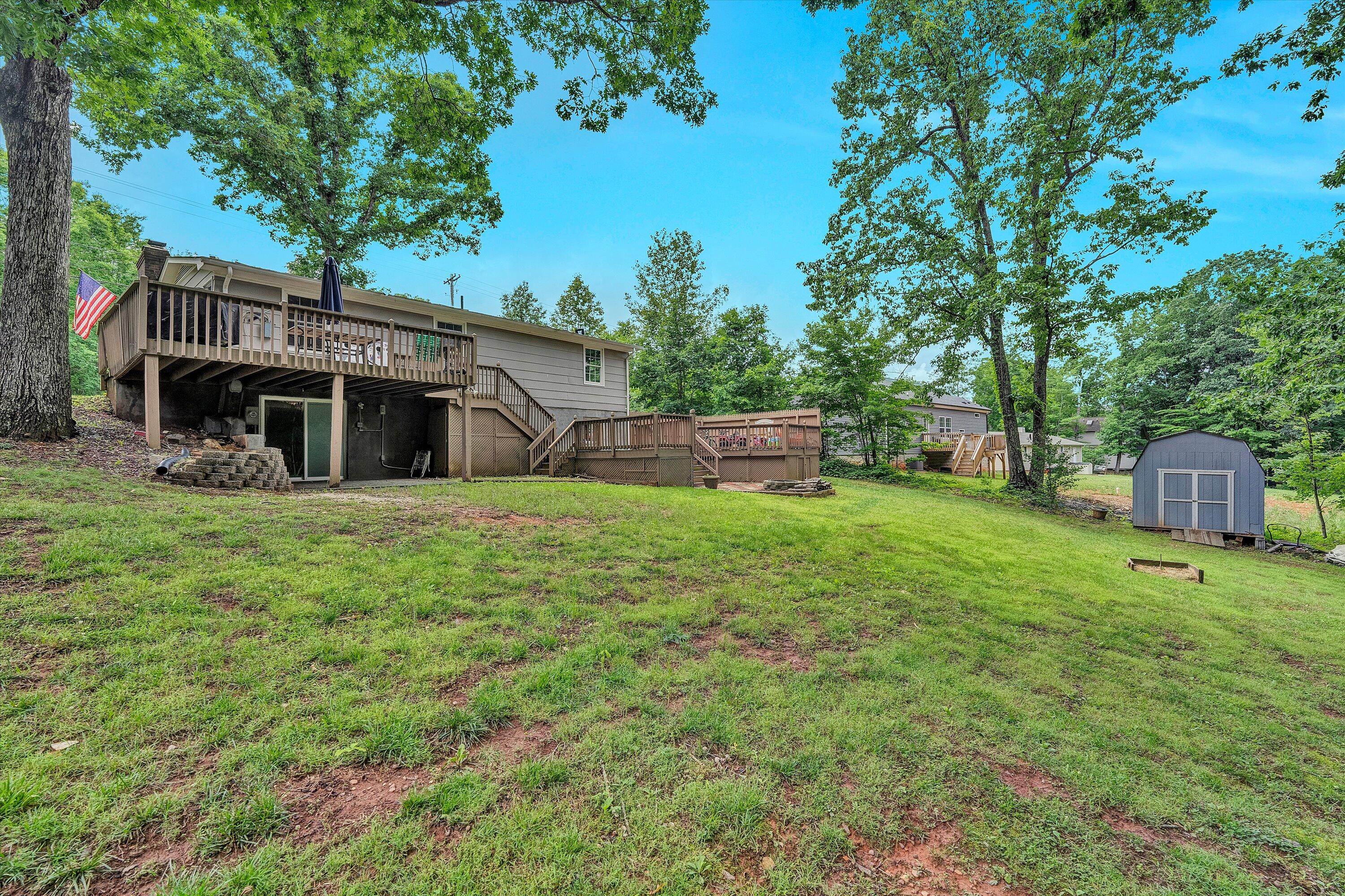 2095 Webster Road Glade Hill, VA 24092 - Photo 18 of 20 a house view with a garden space