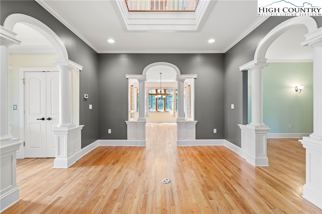 461 Summit Rise Drive Boone, NC 28607 - Photo 20 of 50 a view of a living room with wooden floor