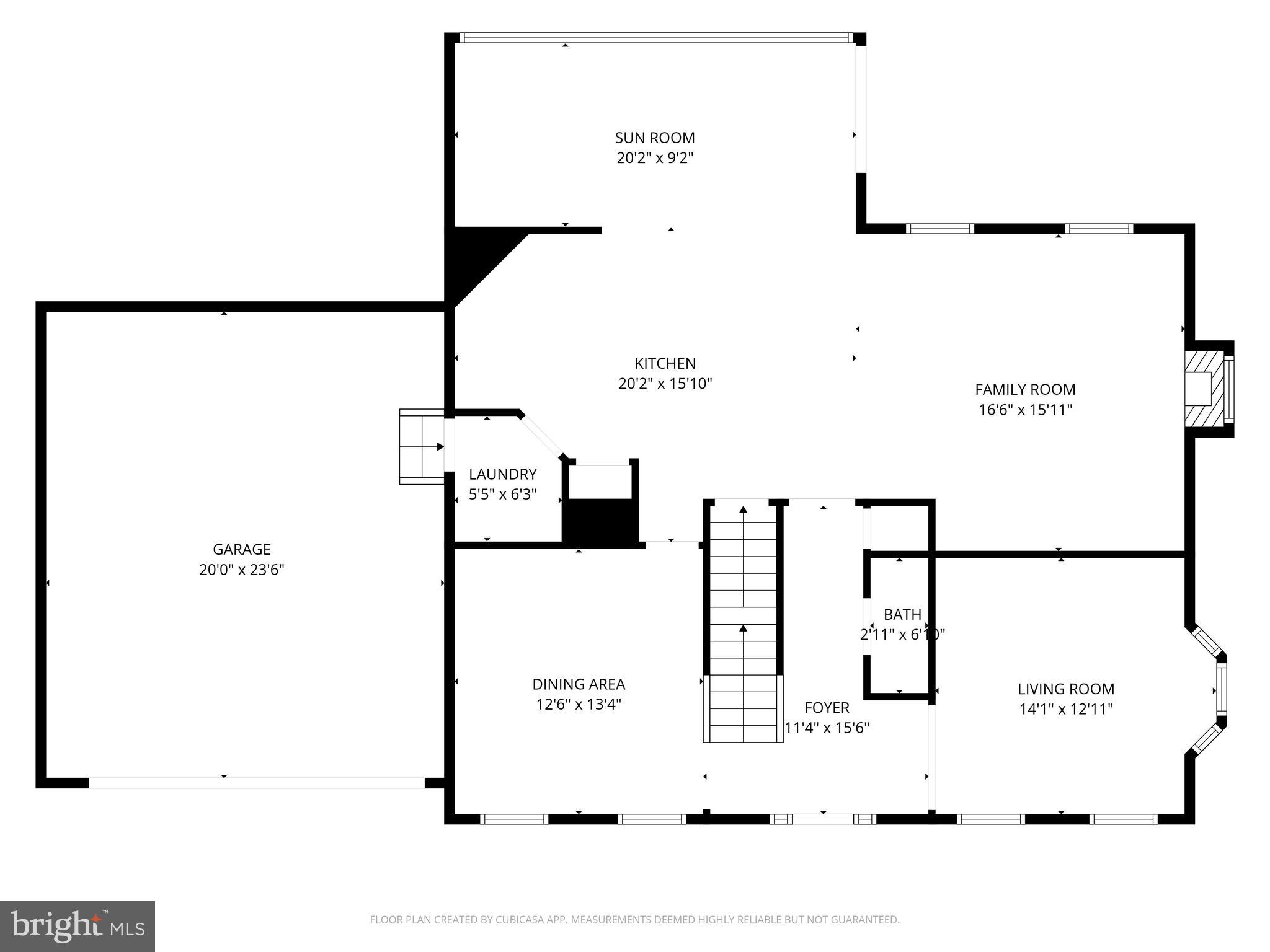 2012 Stony Creek Road Lansdale, PA 19446 - Photo 30 of 32 First Floor - Floor Plan