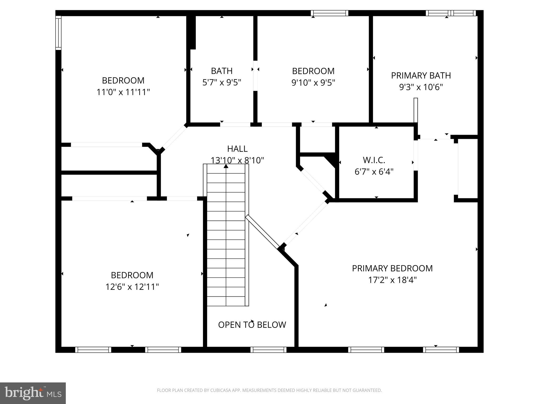 2012 Stony Creek Road Lansdale, PA 19446 - Photo 31 of 32 Second Floor - Floor Plan