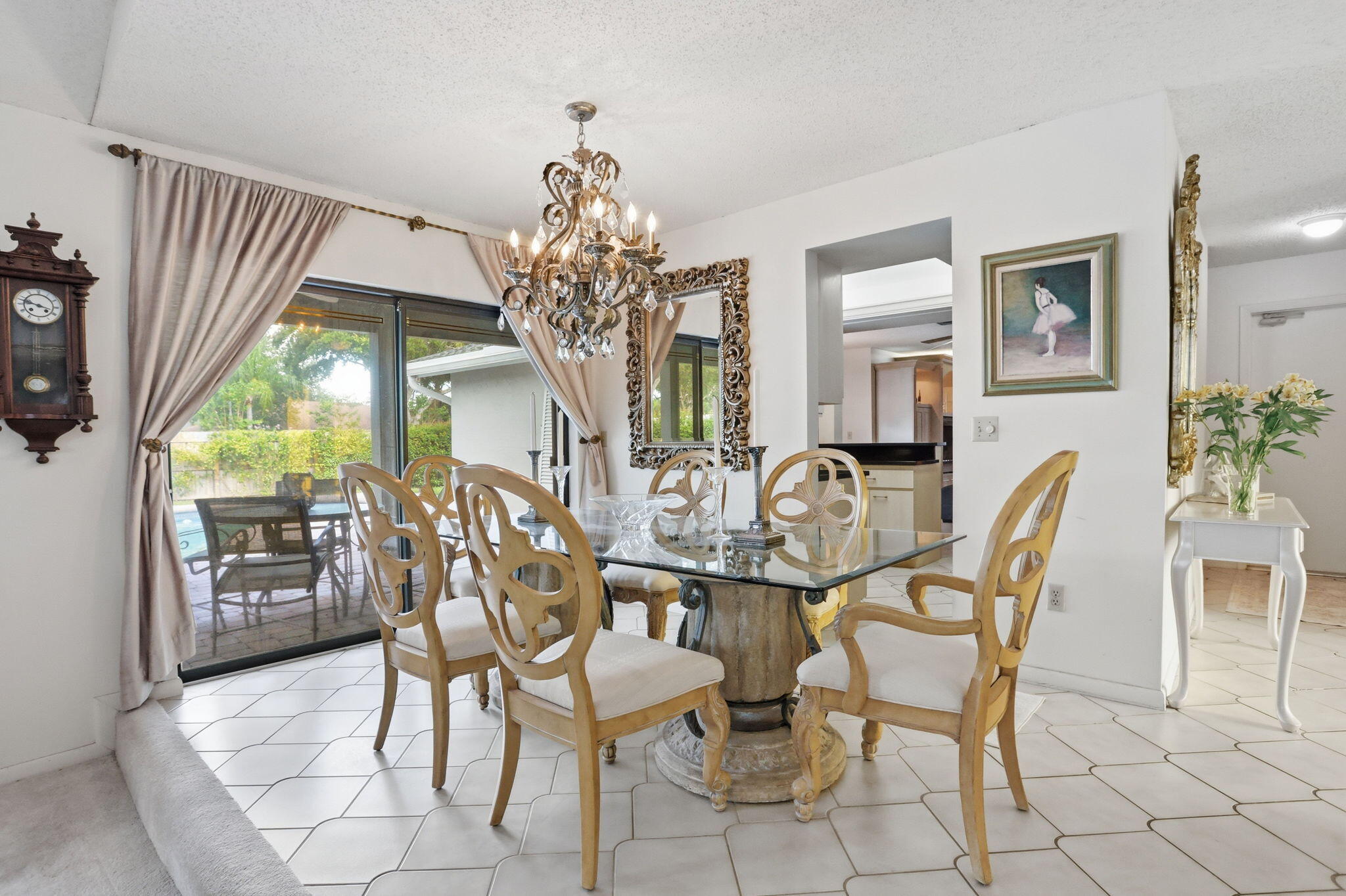 4281 Sugar Pine Drive Boca Raton, FL 33487 - Photo 11 of 35 Dining Room/Kitchen/Foyer