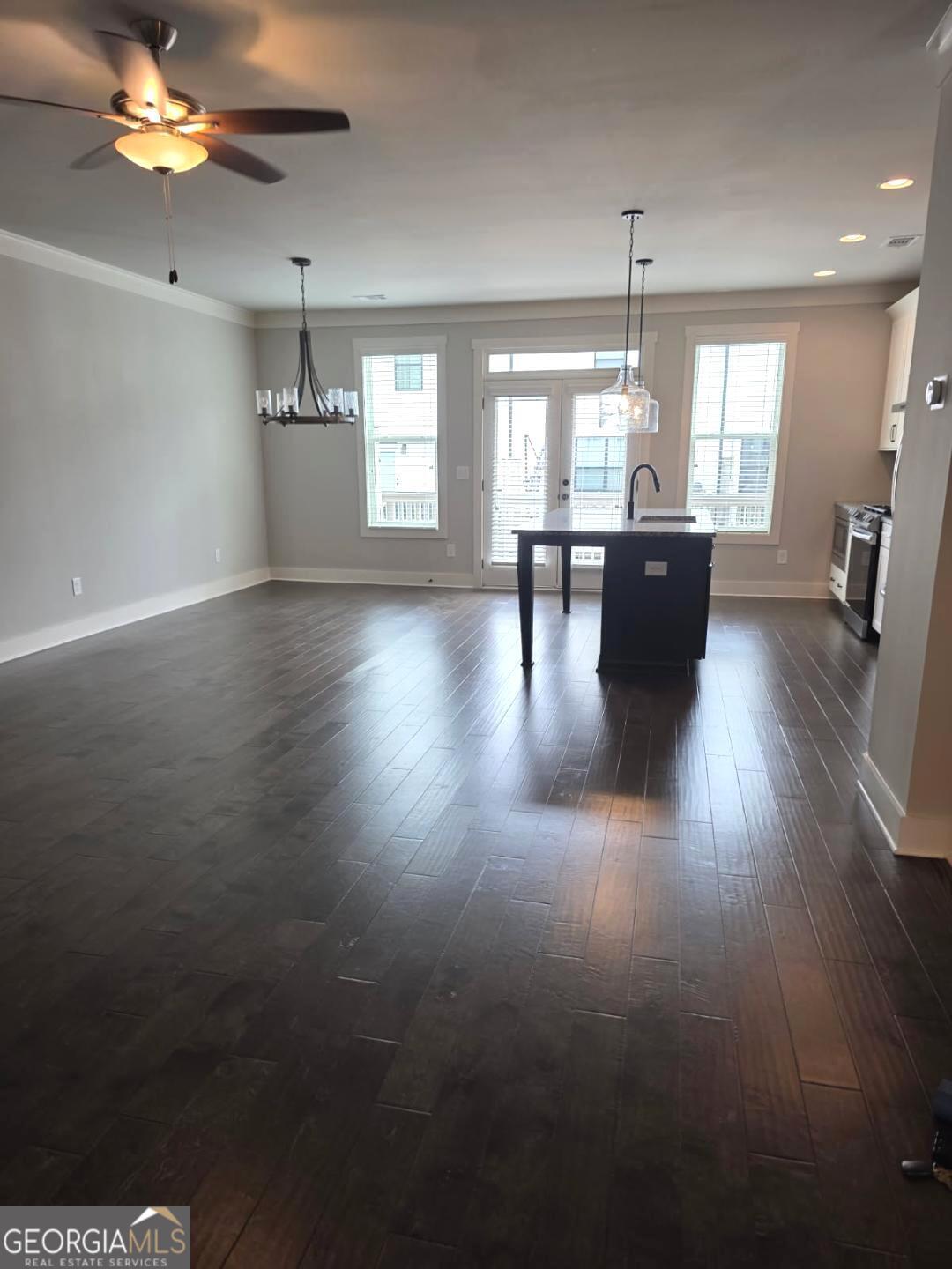 3176 Kincaid Drive Decatur, GA 30033 - Photo 67 of 89 a view of kitchen and hall with wooden floor