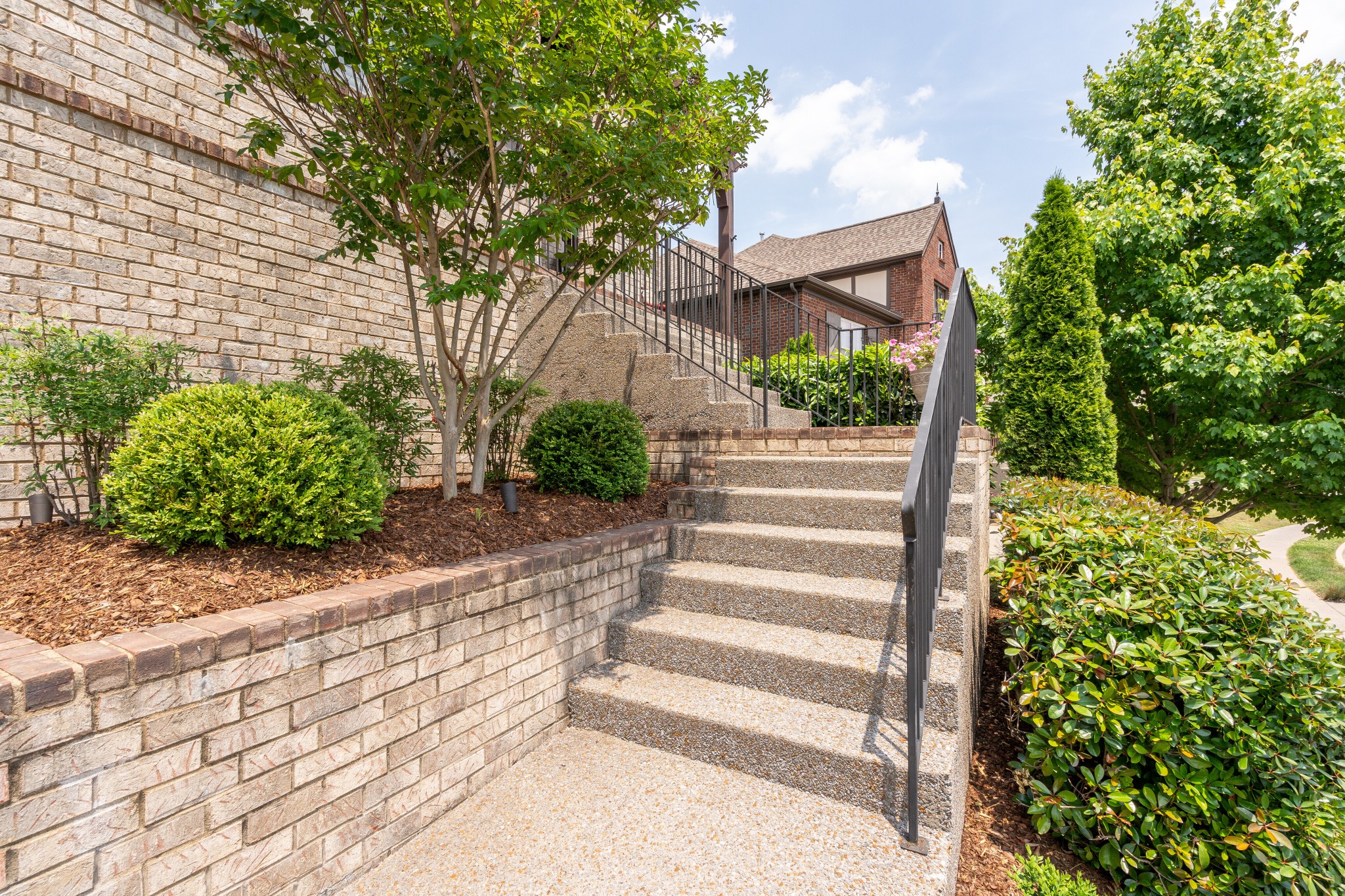 5108 Mountainbrook Circle Hermitage, TN 37076 - Photo 34 of 43 a view of a pathway of a house with large tree