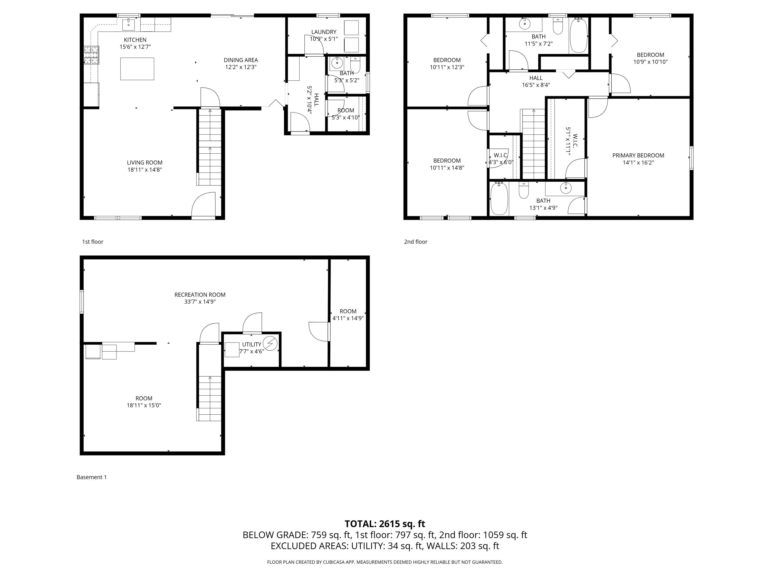 1073 Weatherstone Lane Howell, MI 48843 - Photo 30 of 30 2D Floor Plan for 1073 Weatherstone Lane