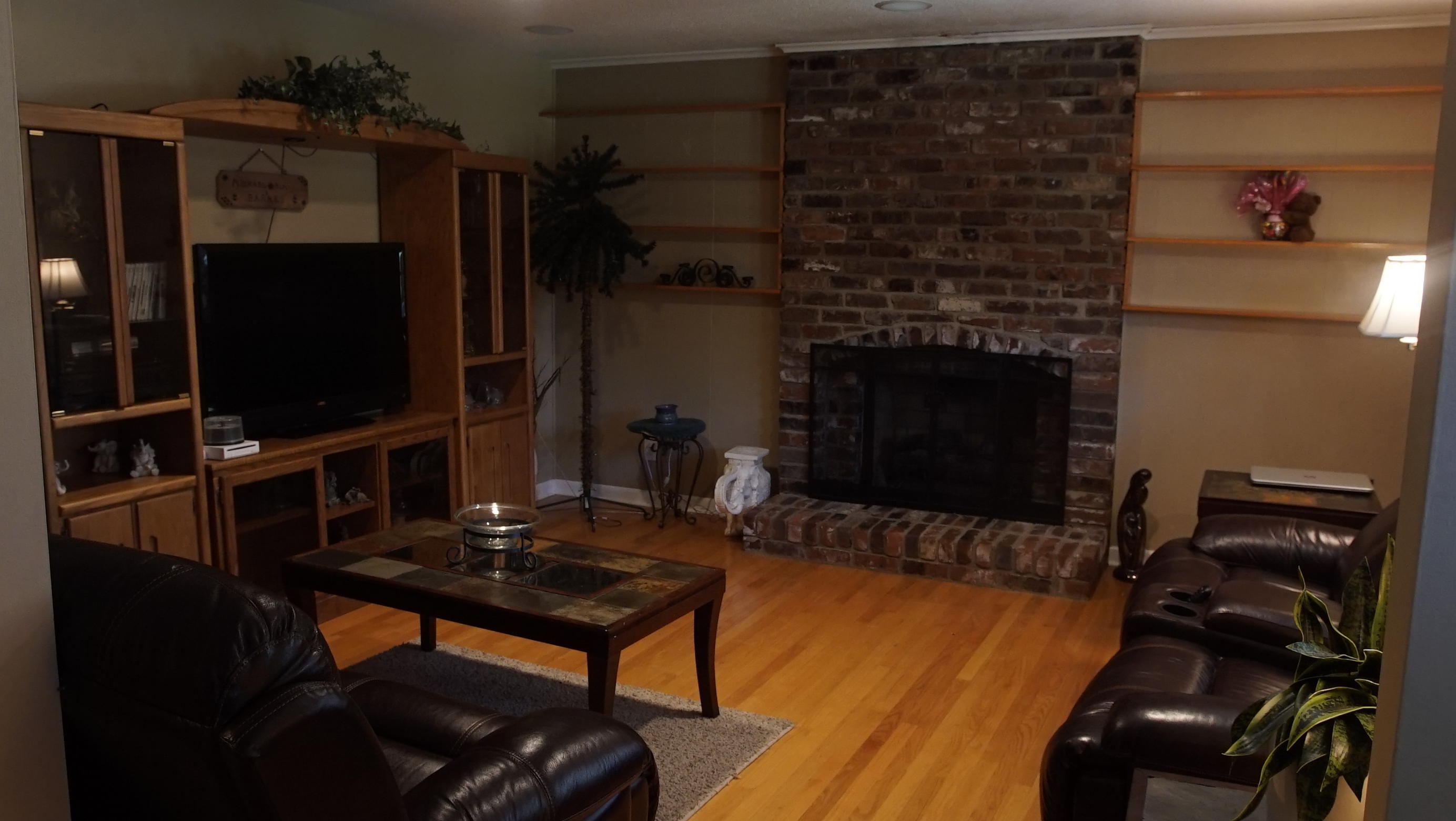 4516 Robindale Road Knoxville, TN 37921 - Photo 4 of 13 Living Room w Gas Fireplace