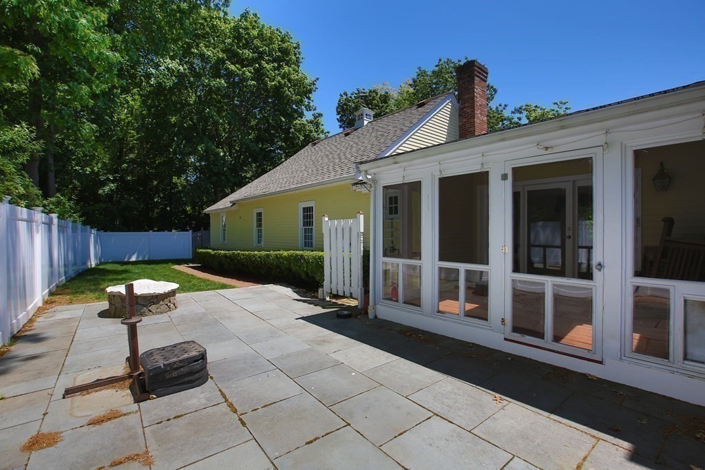 5 Charles Everett Way Hingham, MA 02043 - Photo 24 of 27 a view of a backyard with sitting area