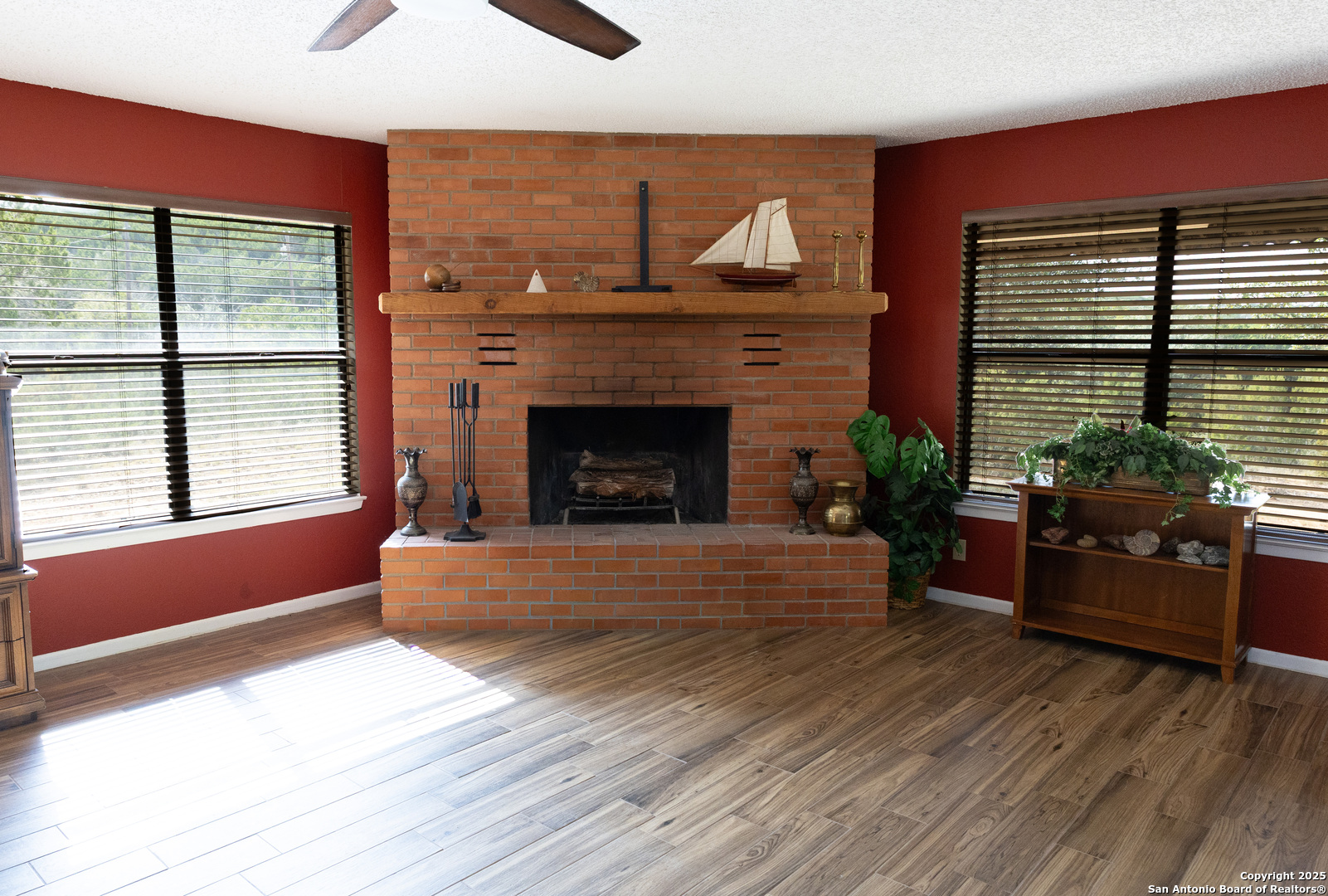 1318 Kc 3151 Junction, TX 76849 - Photo 6 of 25 a living room with furniture and a fireplace