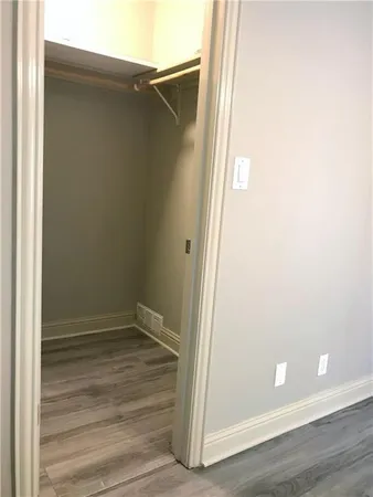 a view of empty room