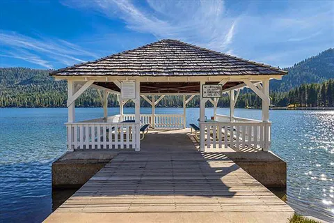 a view of outdoor space with seating