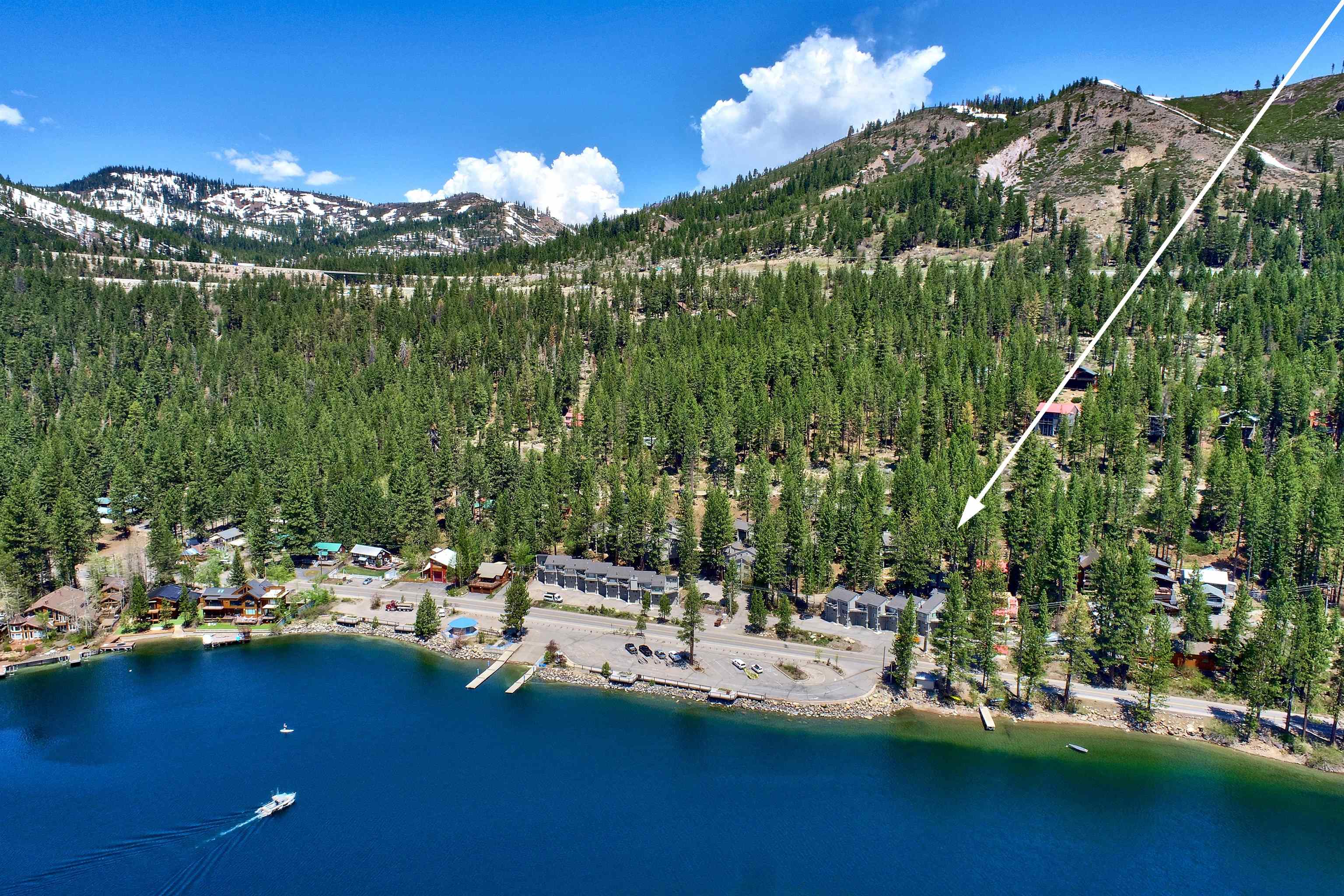15462 Donner Pass Road, Unit 30 Truckee, CA 96161 - Photo 10 of 28 a view of a lake with a house