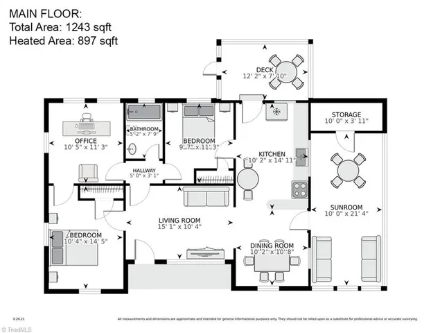 $139,900 | 7906 Highway 42, Ramseur, NC 27316