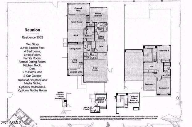 38208 North Raleigh Way Anthem, AZ 85086 - Photo 8 of 8 Reunion floorplan