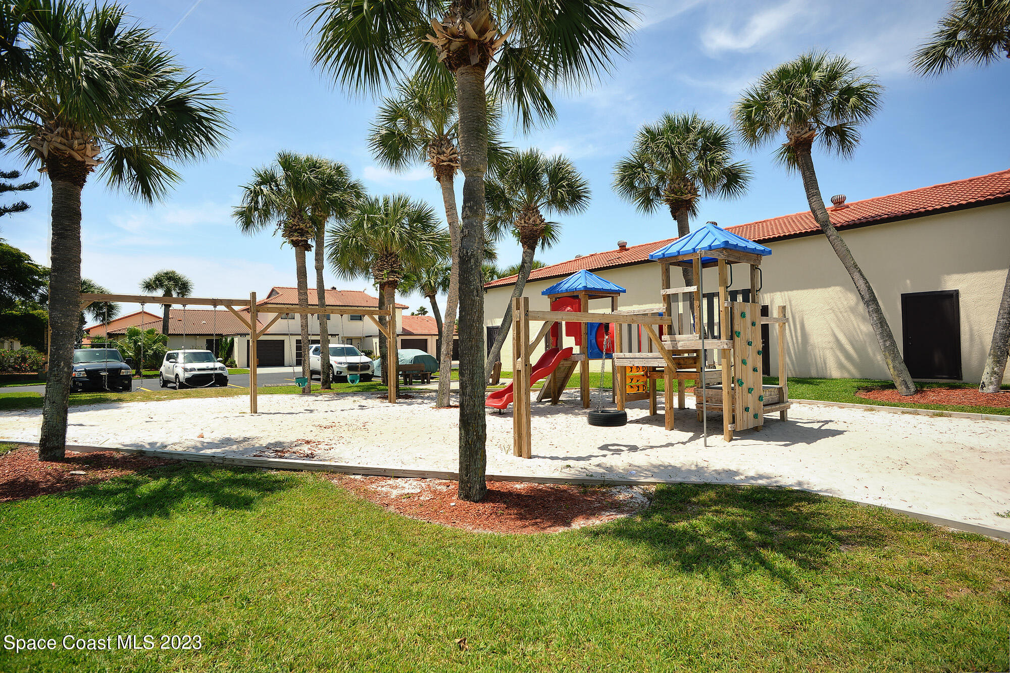 3243 Beach View Way Melbourne Beach, FL 32951 - Photo 18 of 35 a view of a park with palm tree