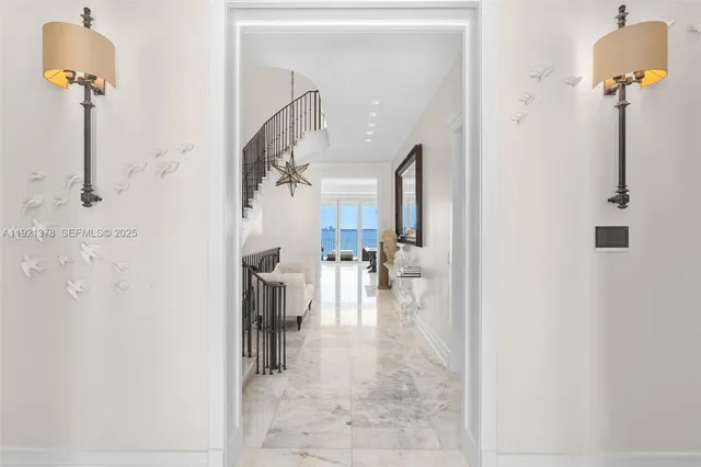 a kitchen with a sink stove and refrigerator