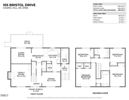 $645,000 | 105 Bristol Drive, Chapel Hill, NC 27516