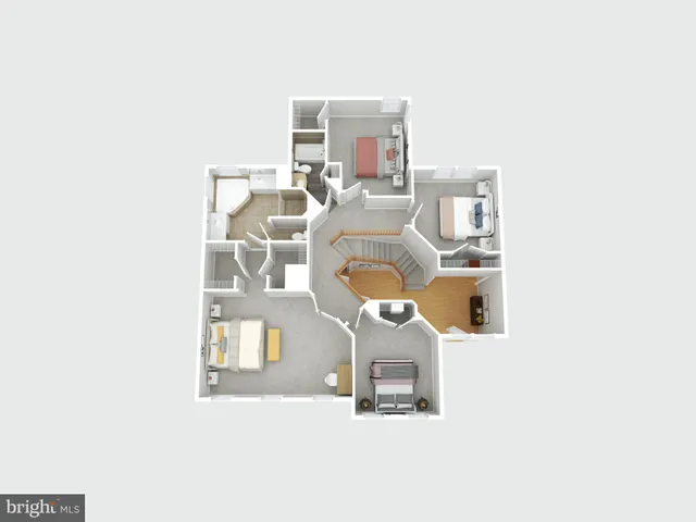 a view of a house with a yard and wooden fence